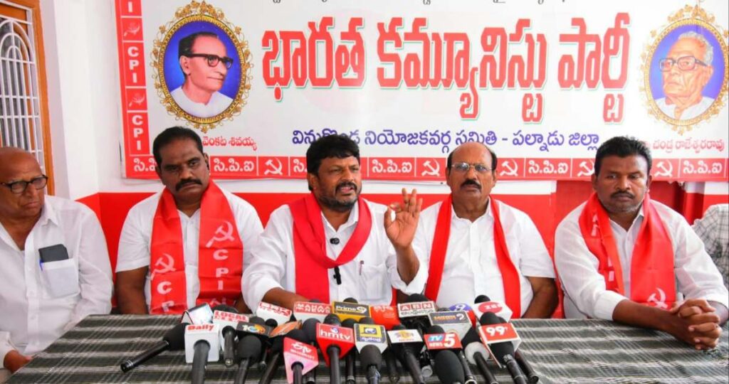 గ్రామాల్లో నీళ్లు నిల్… మద్యం ఫుల్: ఏపీ ప్రభుత్వంపై సిపిఐ ఈశ్వరయ్య ఫైర్